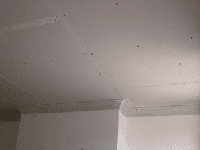 Tooting plasterer replacing a lounge ceiling in SW17