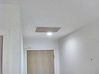 The Southfields plasterer, the damaged ceiling area has been smoothly plastered in SW18 The Southfields plasterer, the damaged ceiling area has been smoothly plastered in SW18