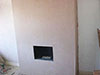 The Raynes Park plasterer plastered fireplace in SW20