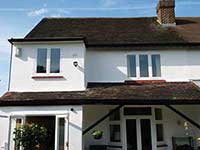 Painted house exterior Sheen SW14 Painted house exterior Sheen SW14
