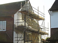 Rendering Plaster Services - External Render repair in Barnes SW14 London