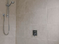 Tiled bathroom - West Wimbledon London SW20